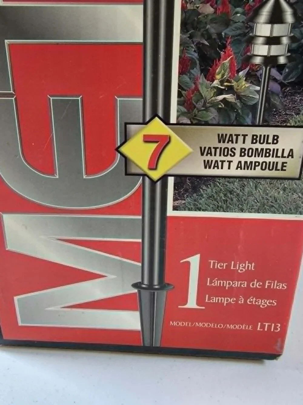 MALIBU INTERMATIC LOW VOLTAGE LANDSCAPE LIGHT LT13 BLACK METAL NO BULB NEW
